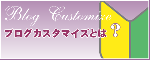 ブログカスタマイズとは